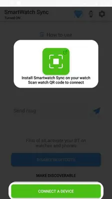 SmartWatch Sync android App screenshot 5